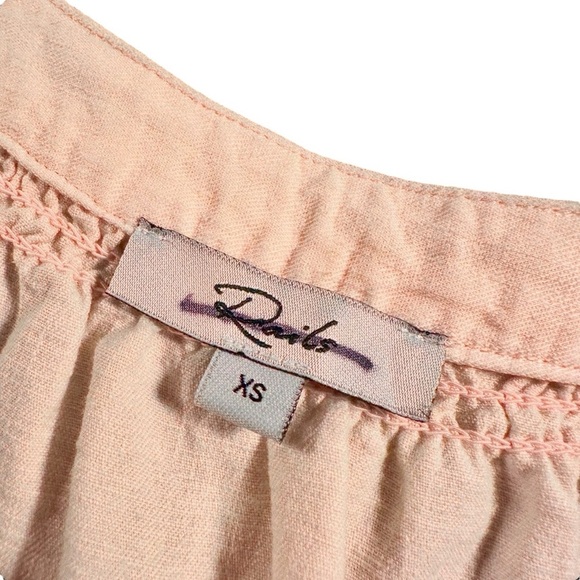 NWOT Rails ‘Alena’ Flutter-Sleeve Button Front Top in “Petal” Pink Size XS - Picture 5 of 16